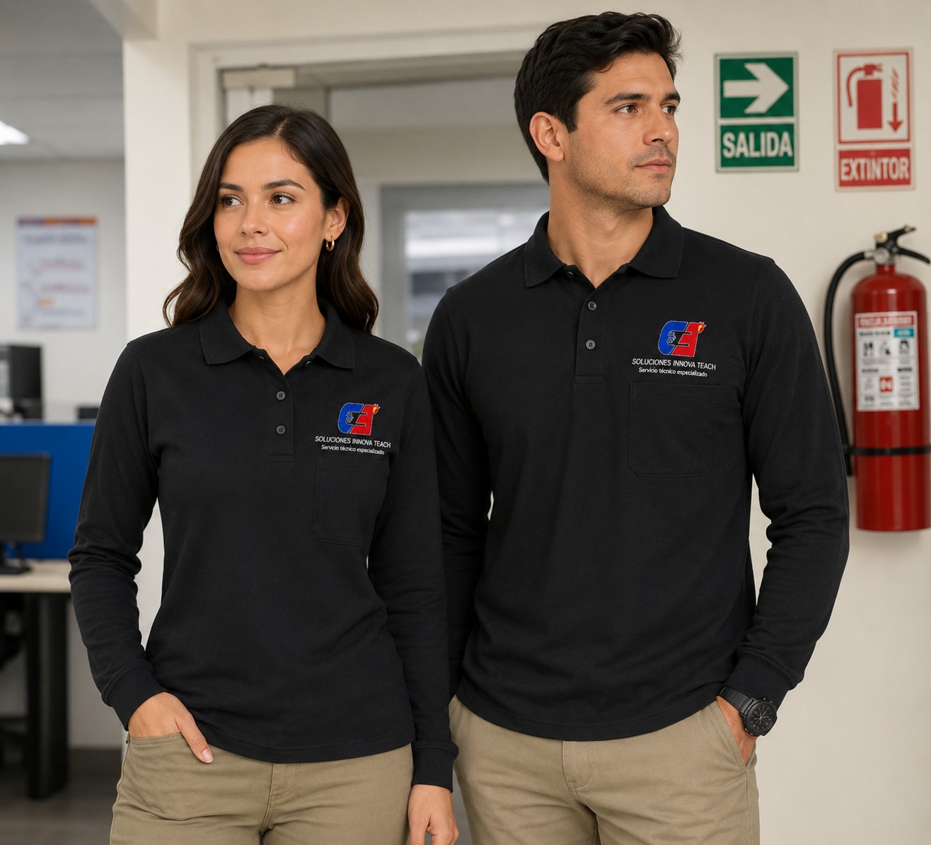 POLOS MANGA LARGA CORPORATIVOS